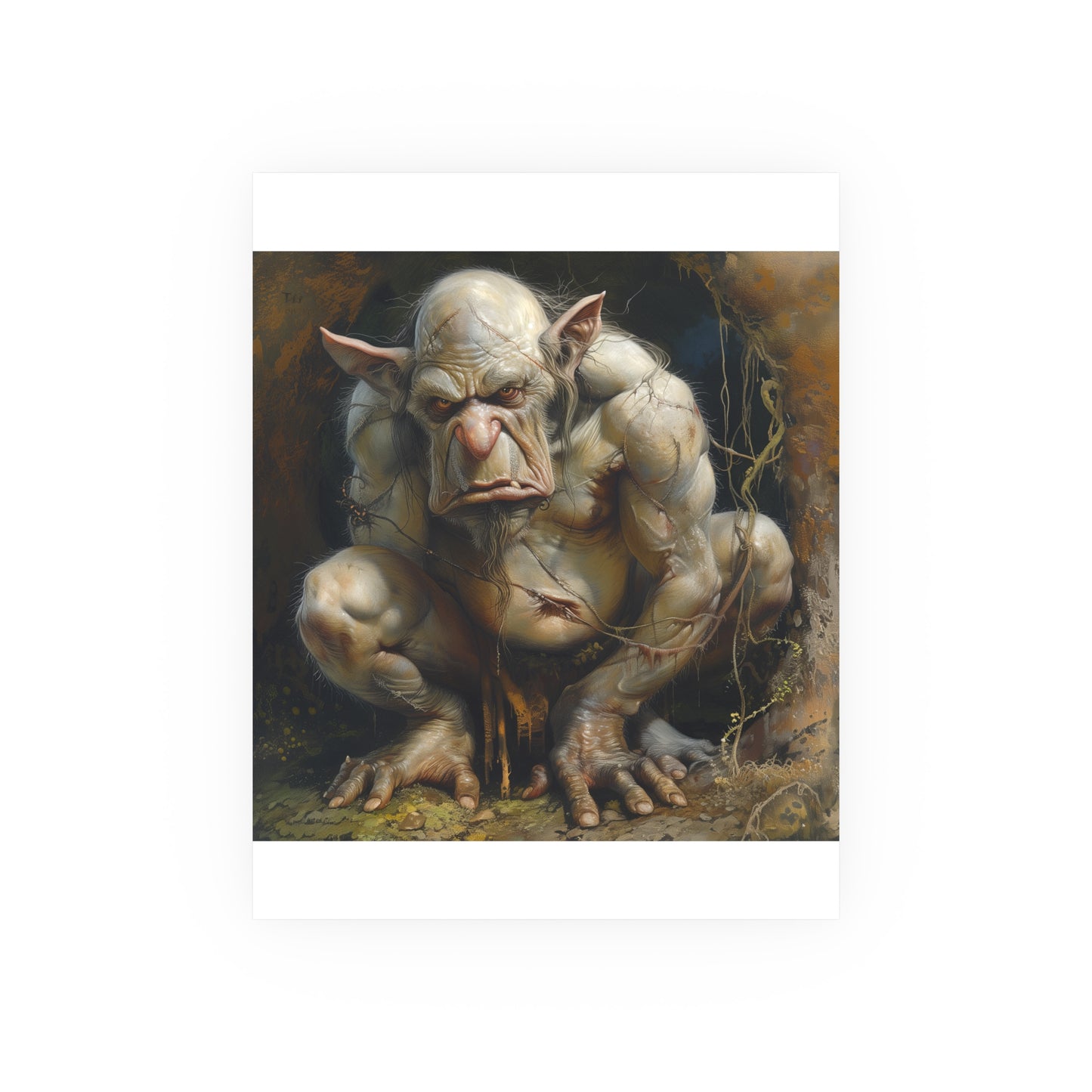 Satin and Archival Matte Posters: Nasty Troll