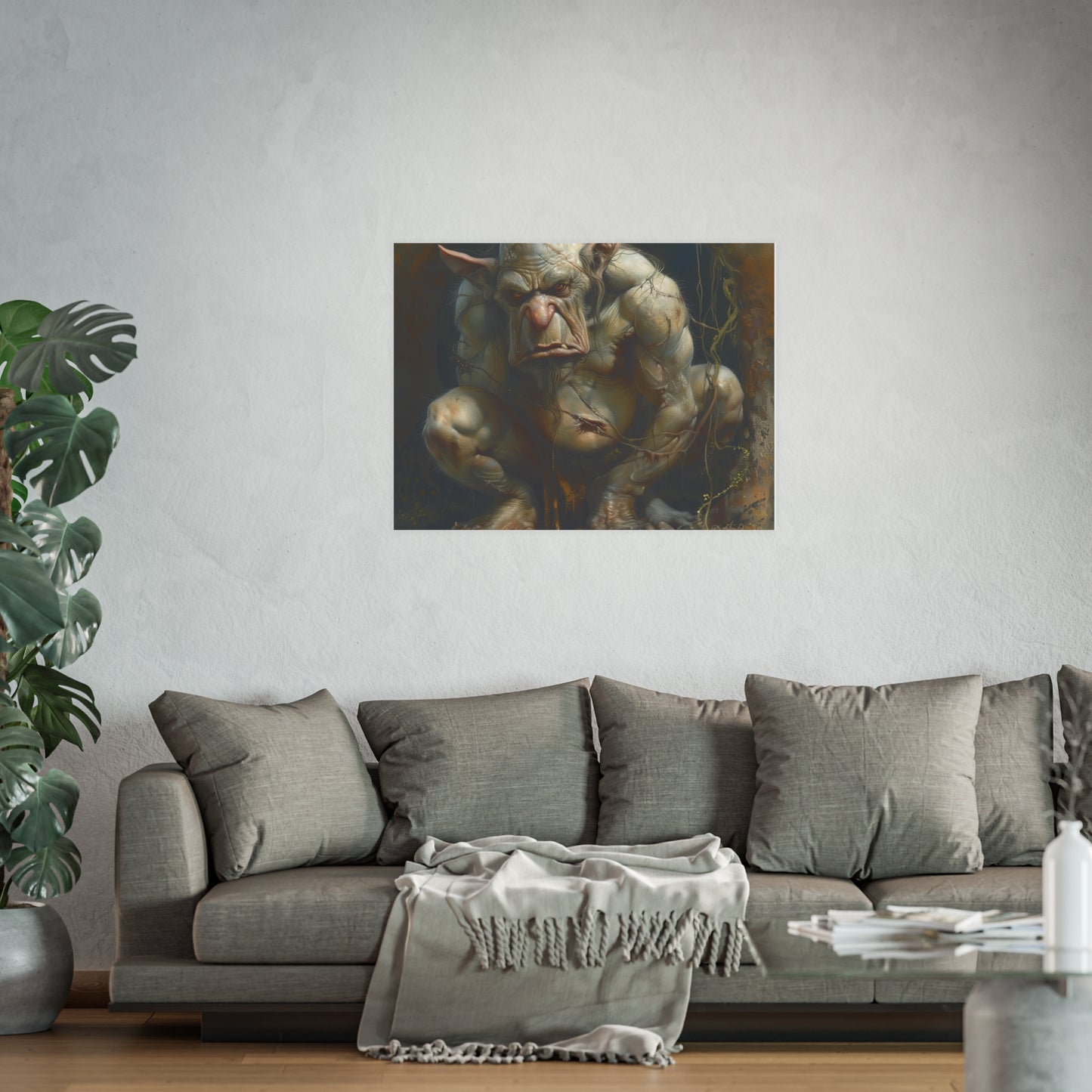 Satin and Archival Matte Posters: Nasty Troll