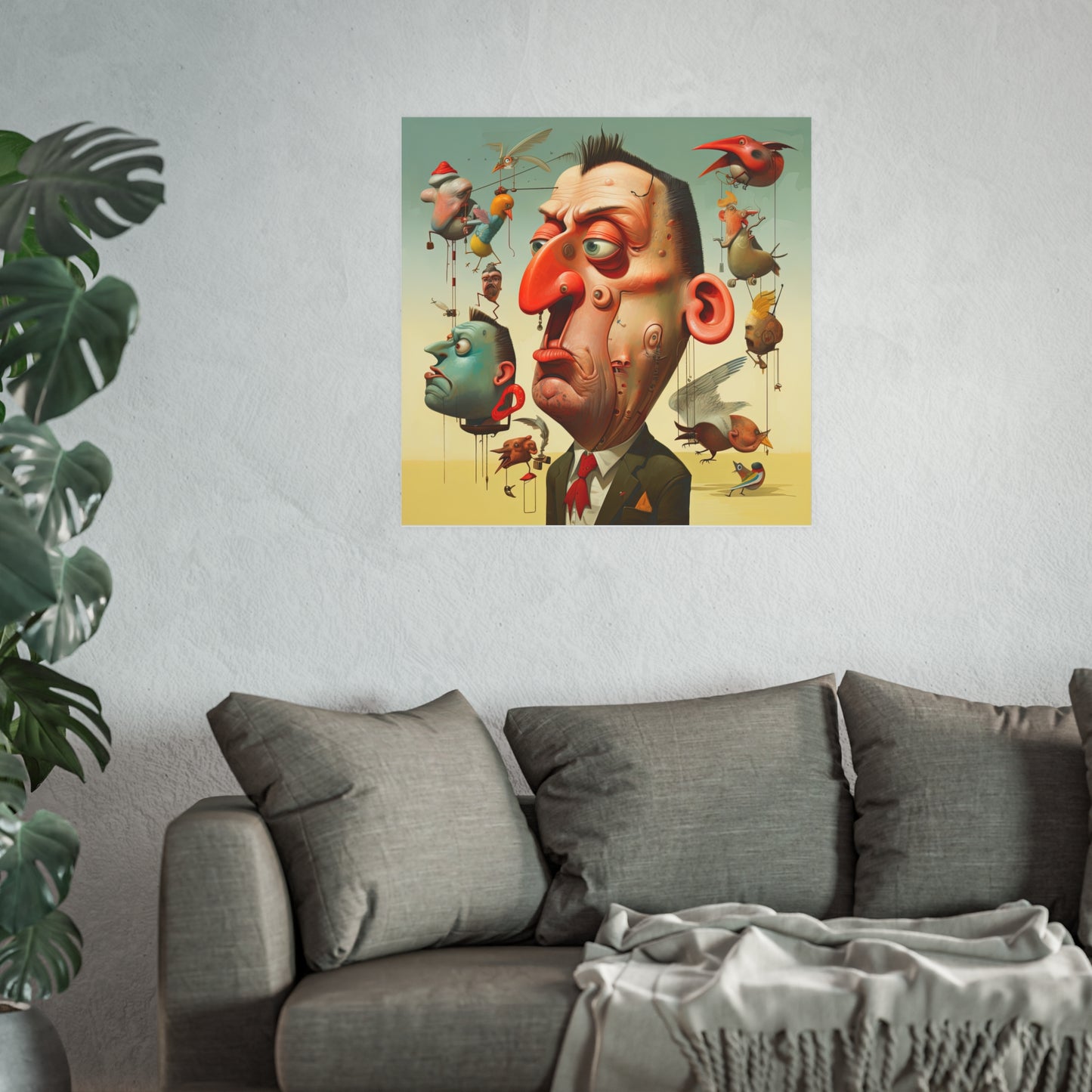 Satin and Archival Matte Posters: Weird Man