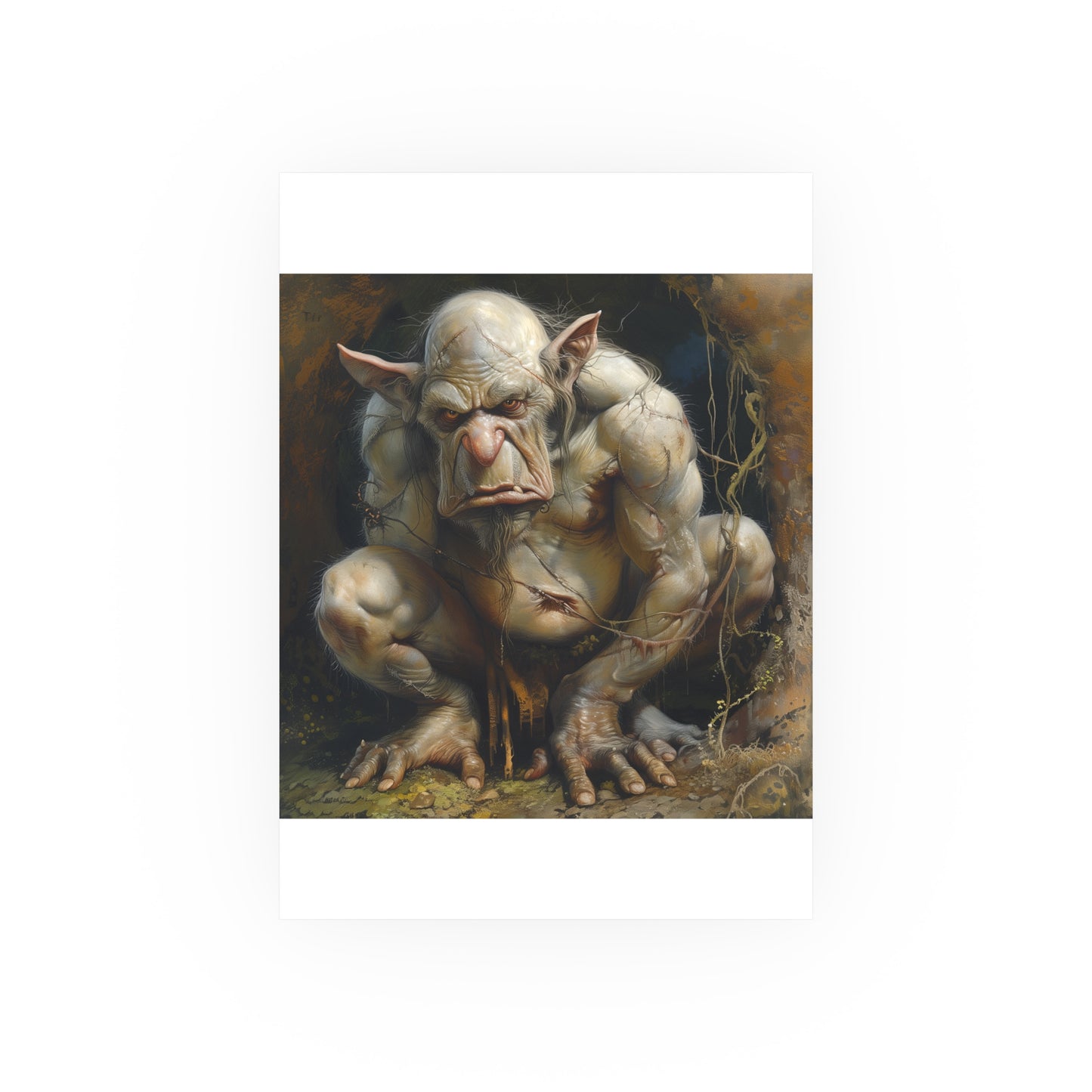 Satin and Archival Matte Posters: Nasty Troll