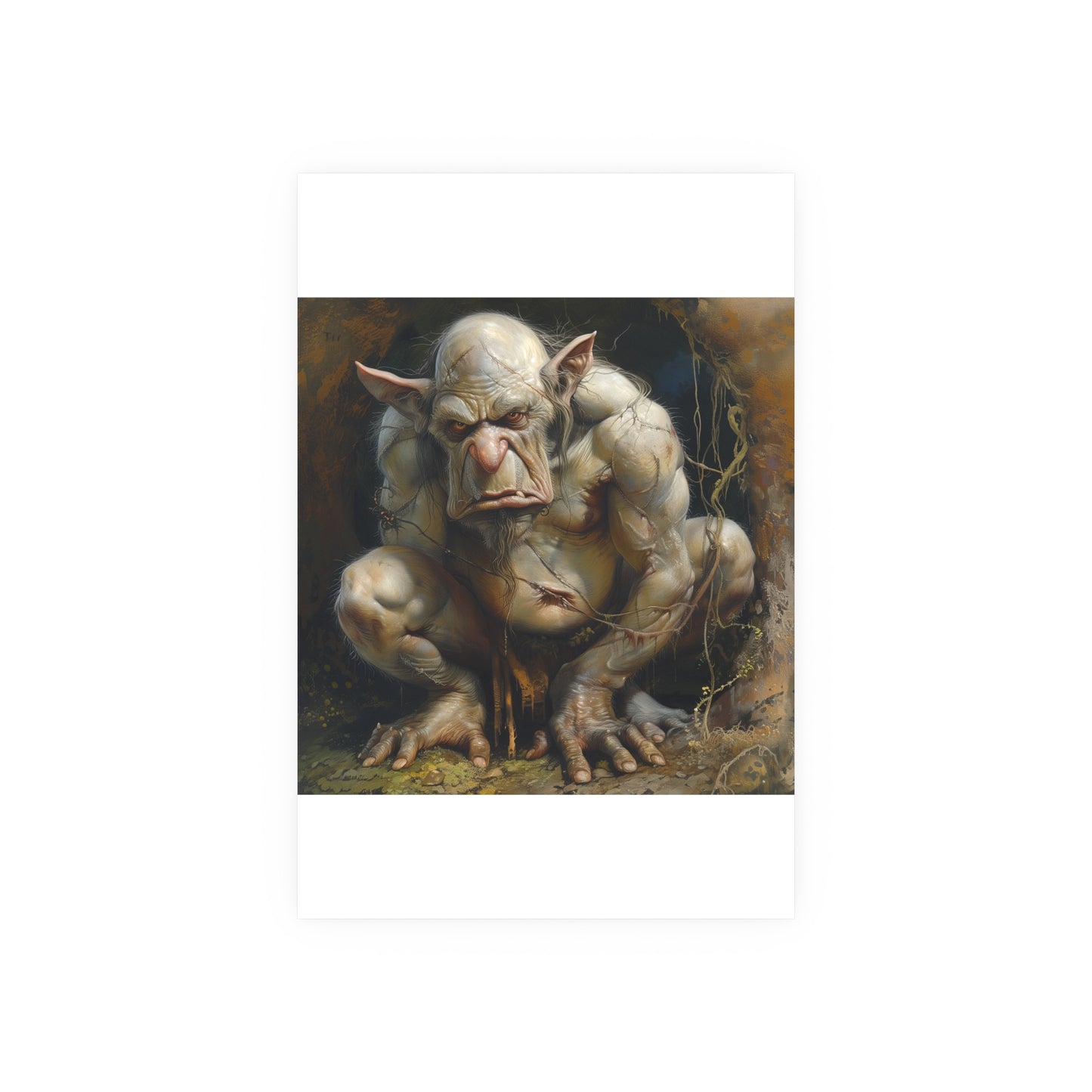 Satin and Archival Matte Posters: Nasty Troll