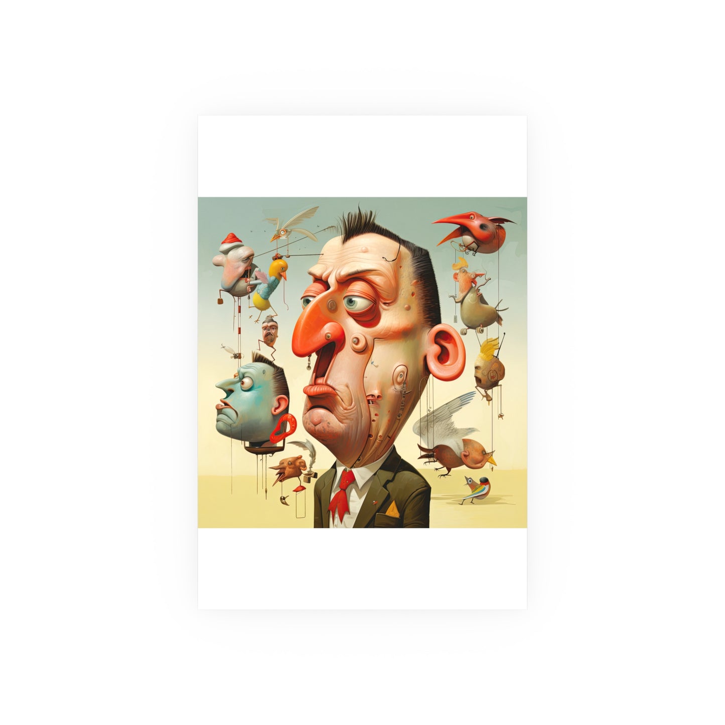 Satin and Archival Matte Posters: Weird Man