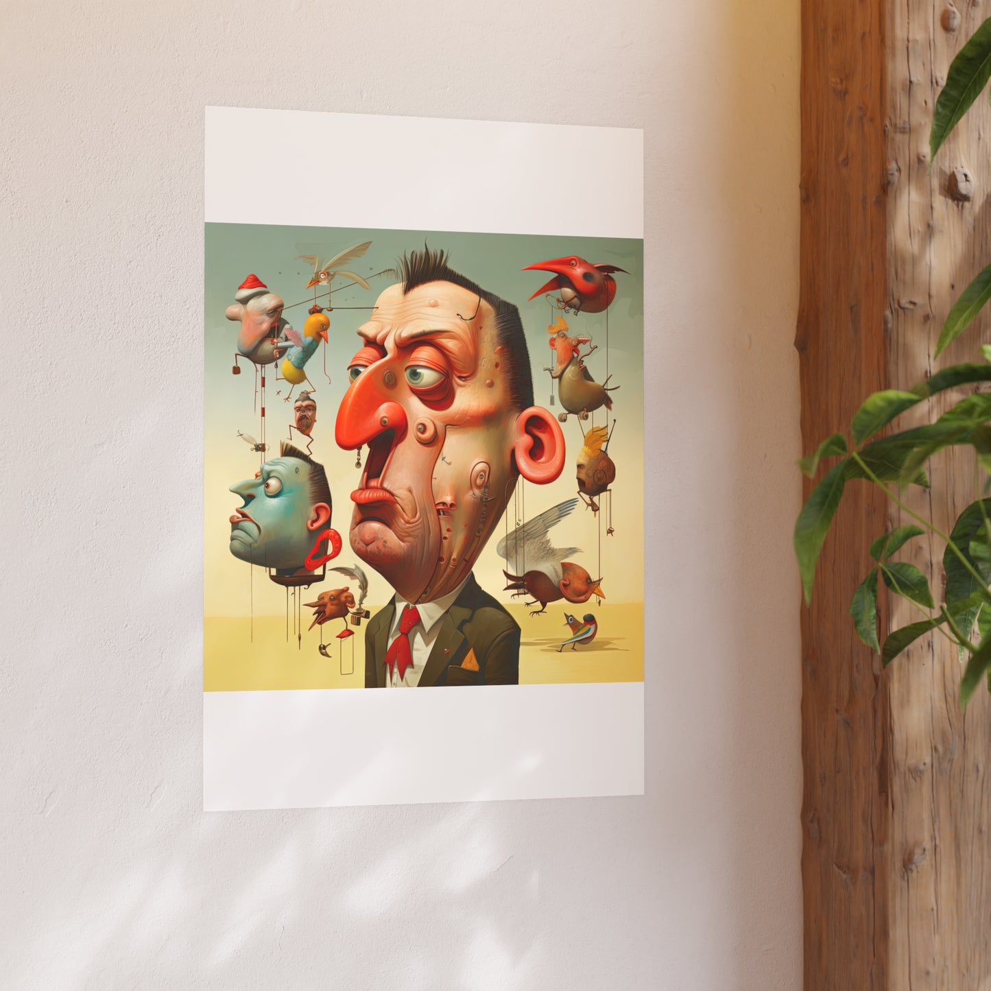 Satin and Archival Matte Posters: Weird Man