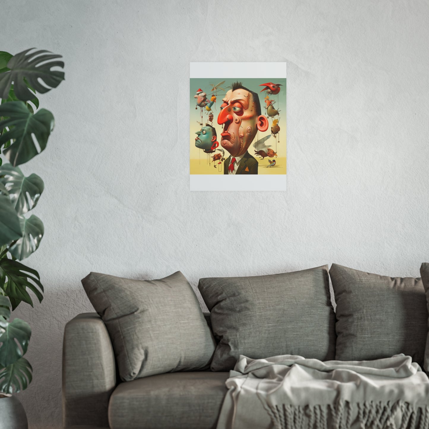 Satin and Archival Matte Posters: Weird Man