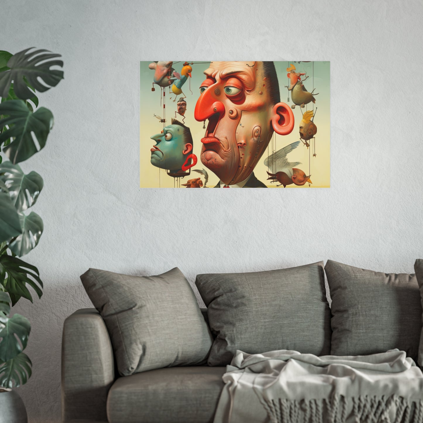 Satin and Archival Matte Posters: Weird Man