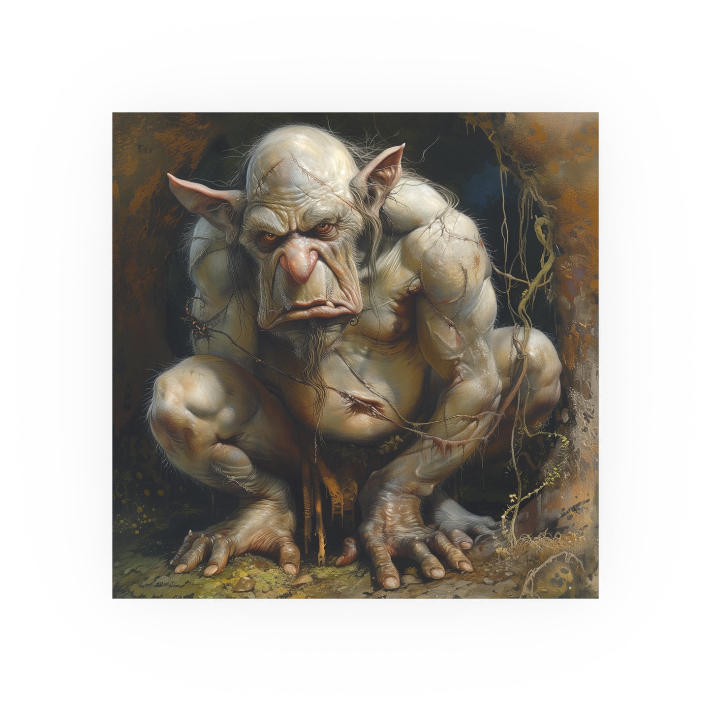 Satin and Archival Matte Posters: Nasty Troll