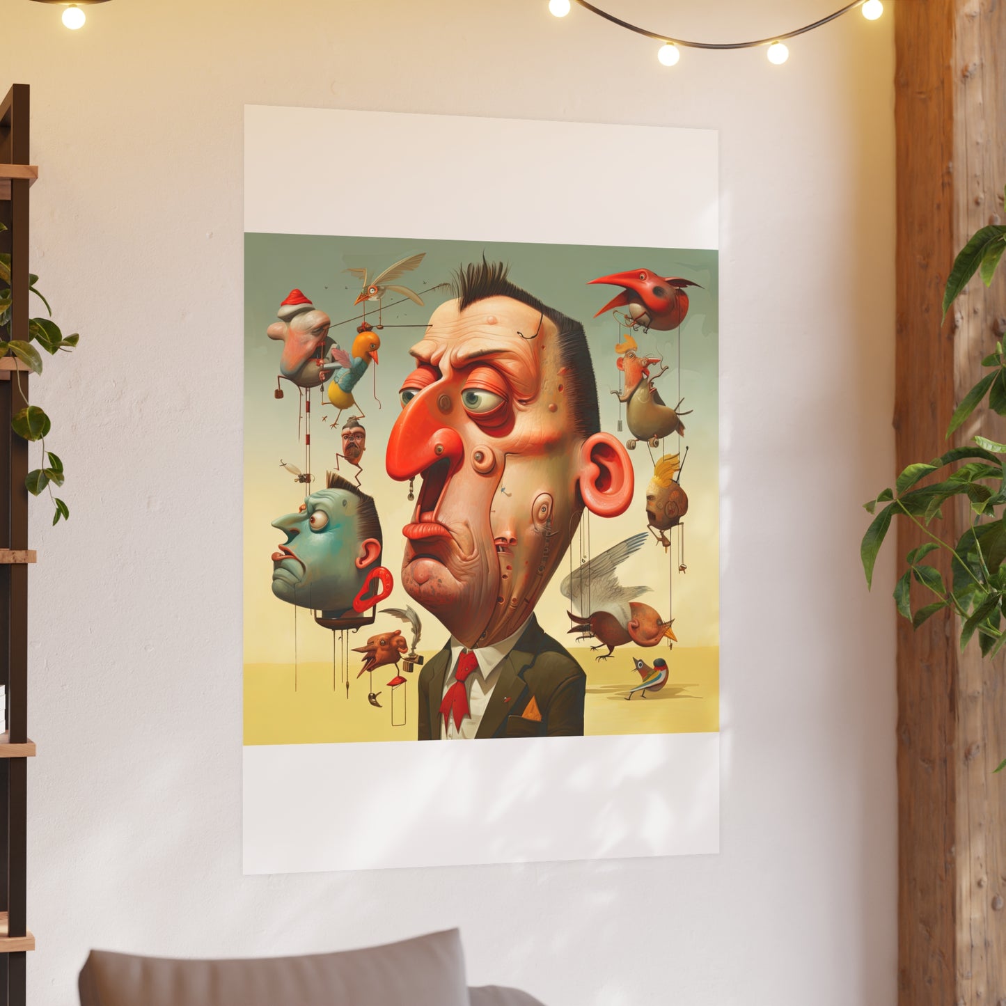 Satin and Archival Matte Posters: Weird Man