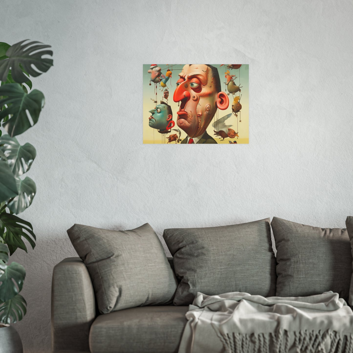 Satin and Archival Matte Posters: Weird Man