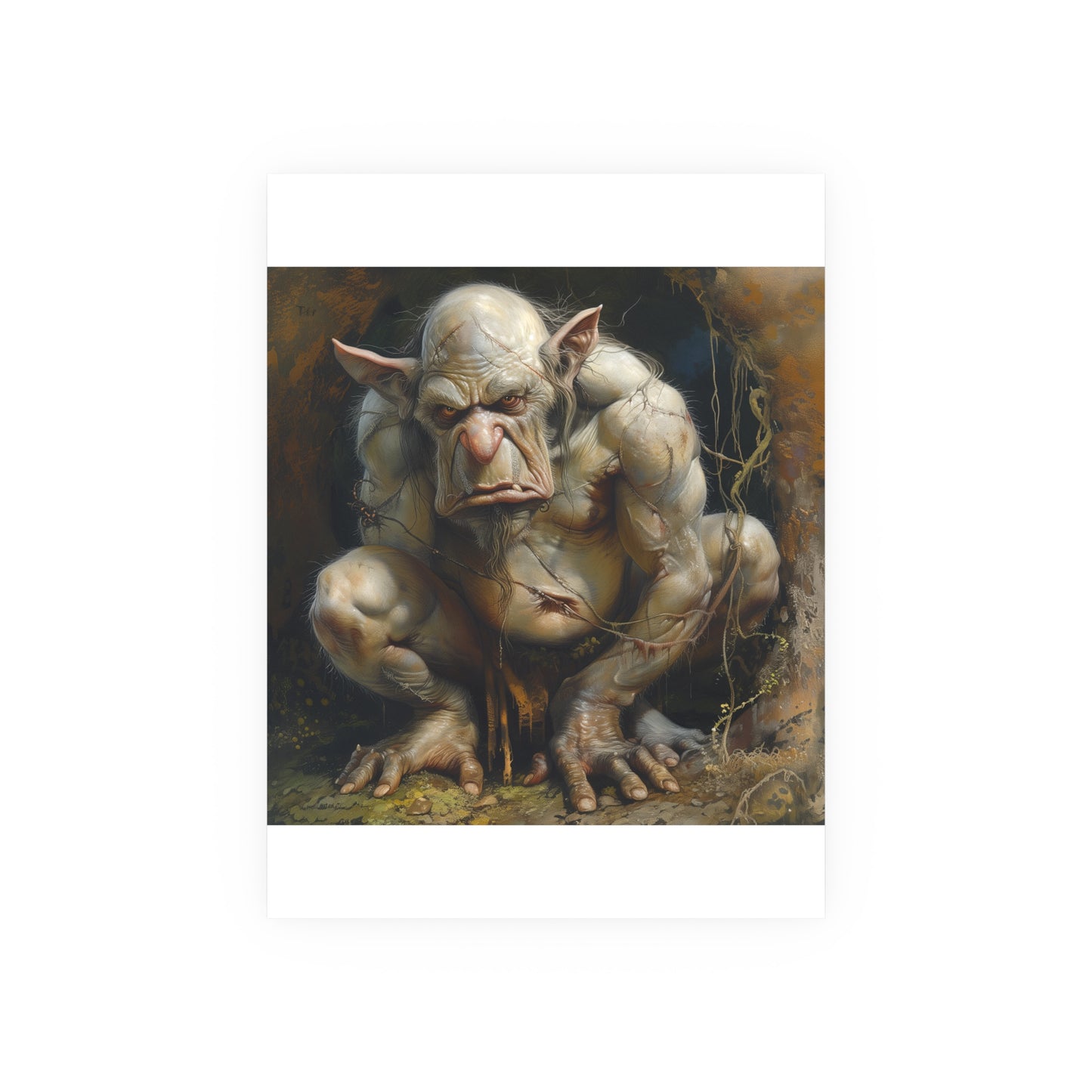 Satin and Archival Matte Posters: Nasty Troll
