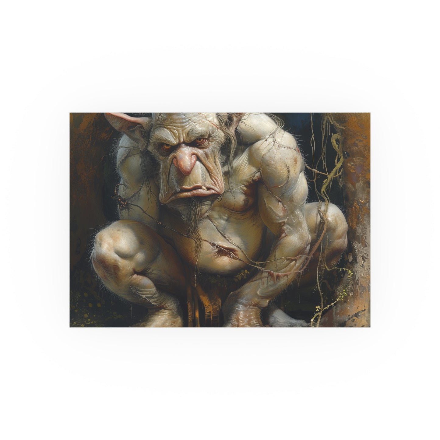 Satin and Archival Matte Posters: Nasty Troll