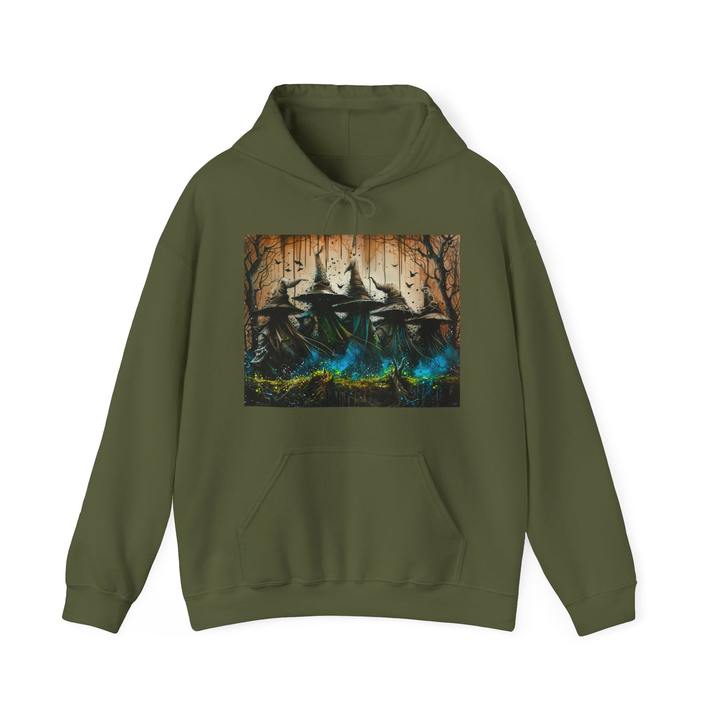 Unisex Heavy Blend™ Hooded Sweatshirt: Witches and Wizards #2