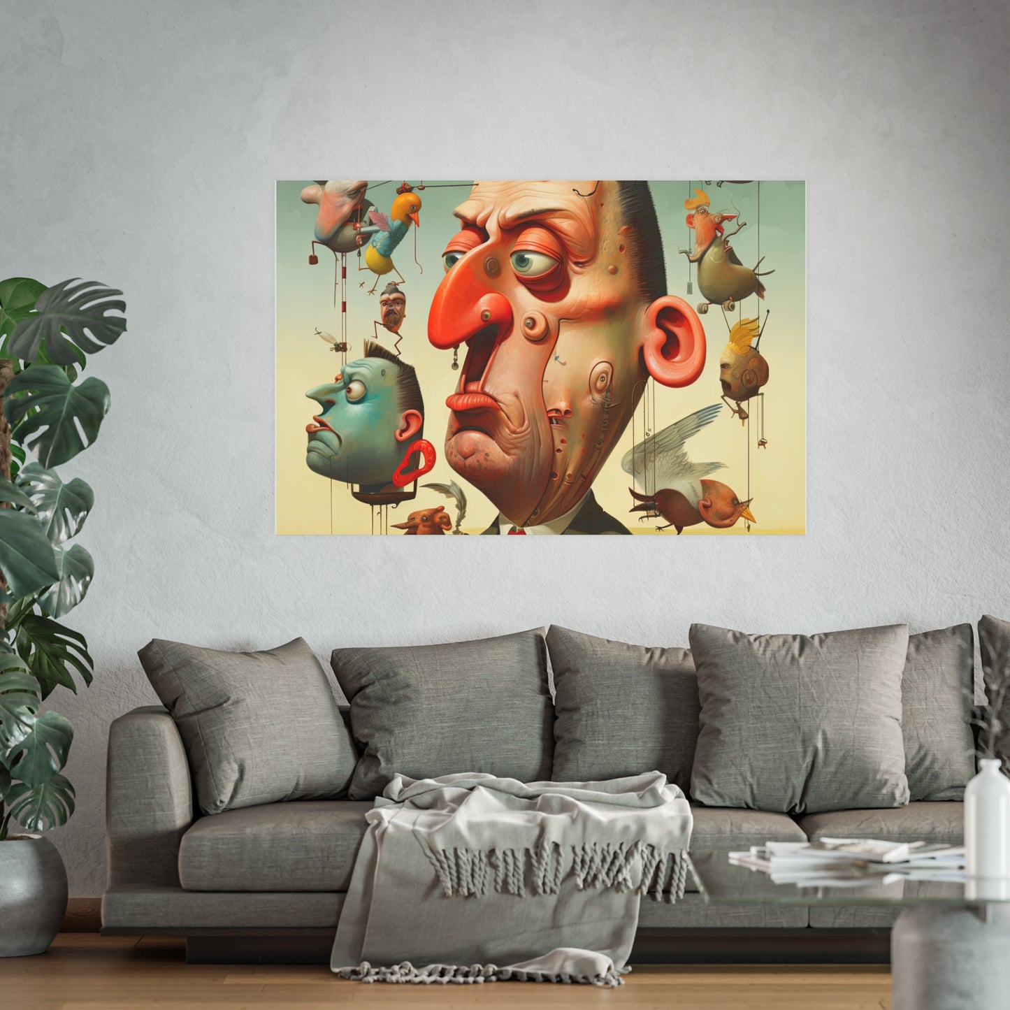 Satin and Archival Matte Posters: Weird Man