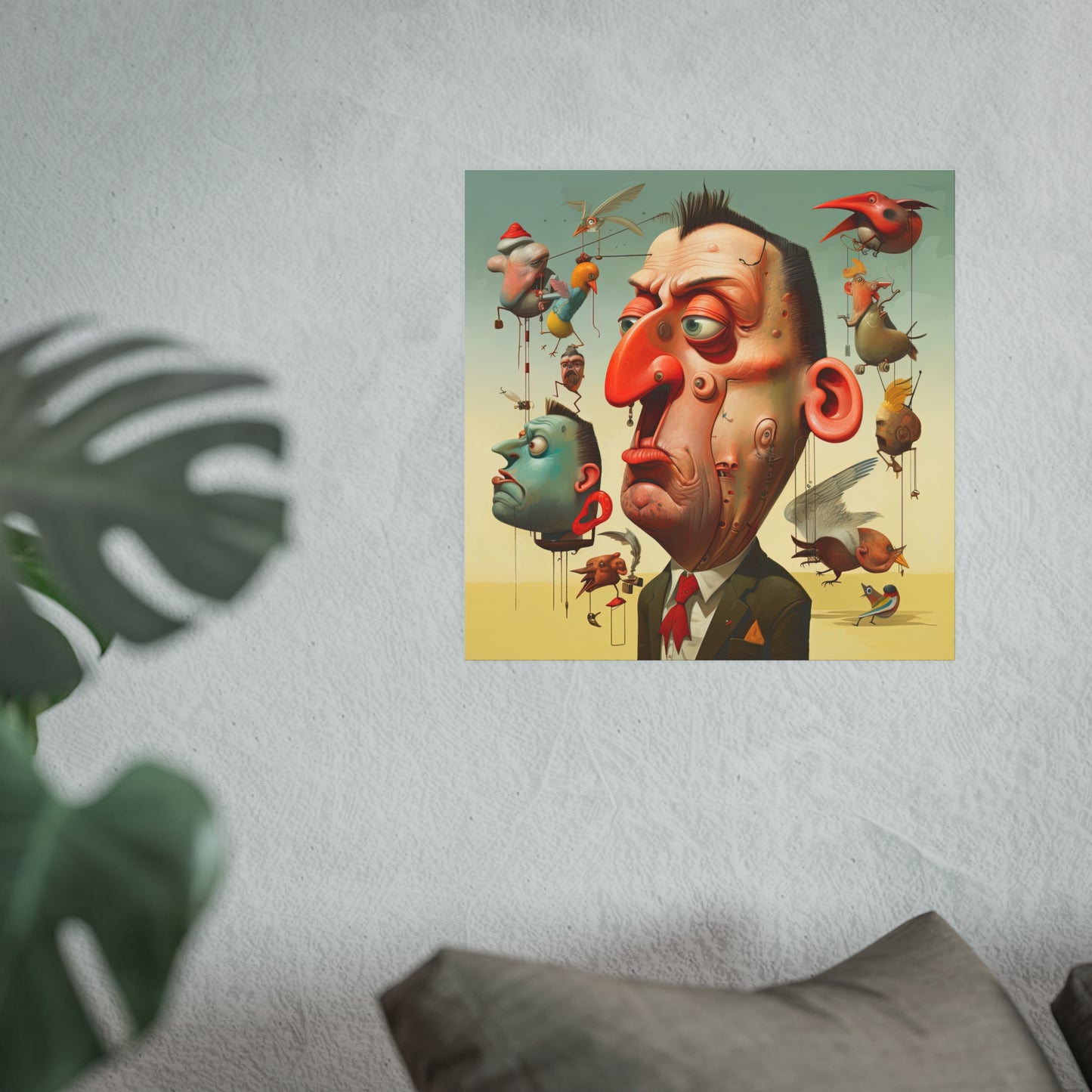 Satin and Archival Matte Posters: Weird Man