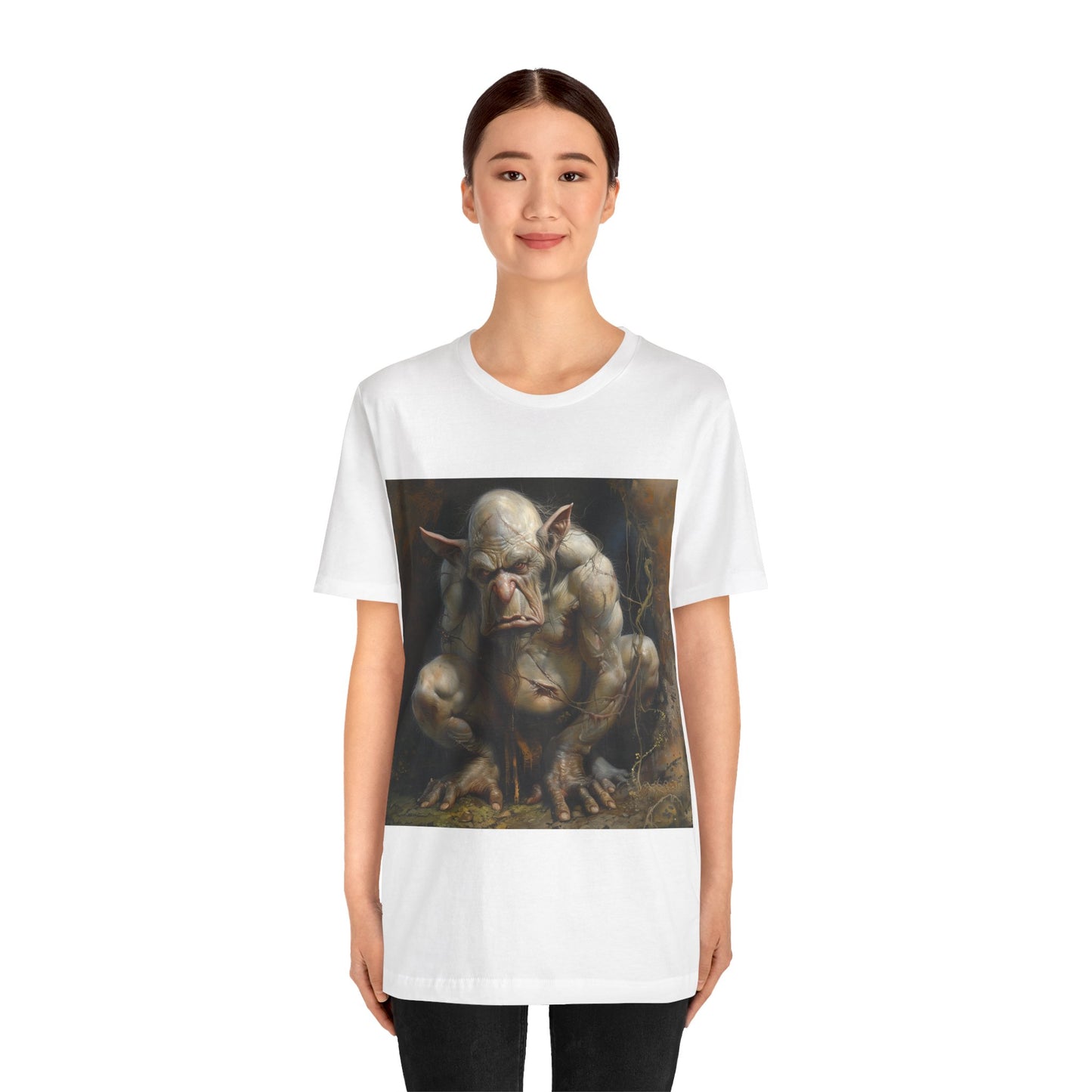 Unisex Jersey Short Sleeve Tee: Nasty Troll