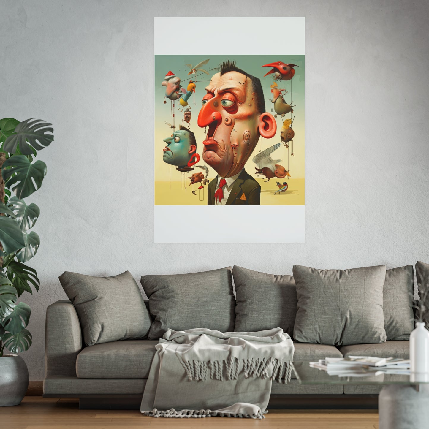 Satin and Archival Matte Posters: Weird Man