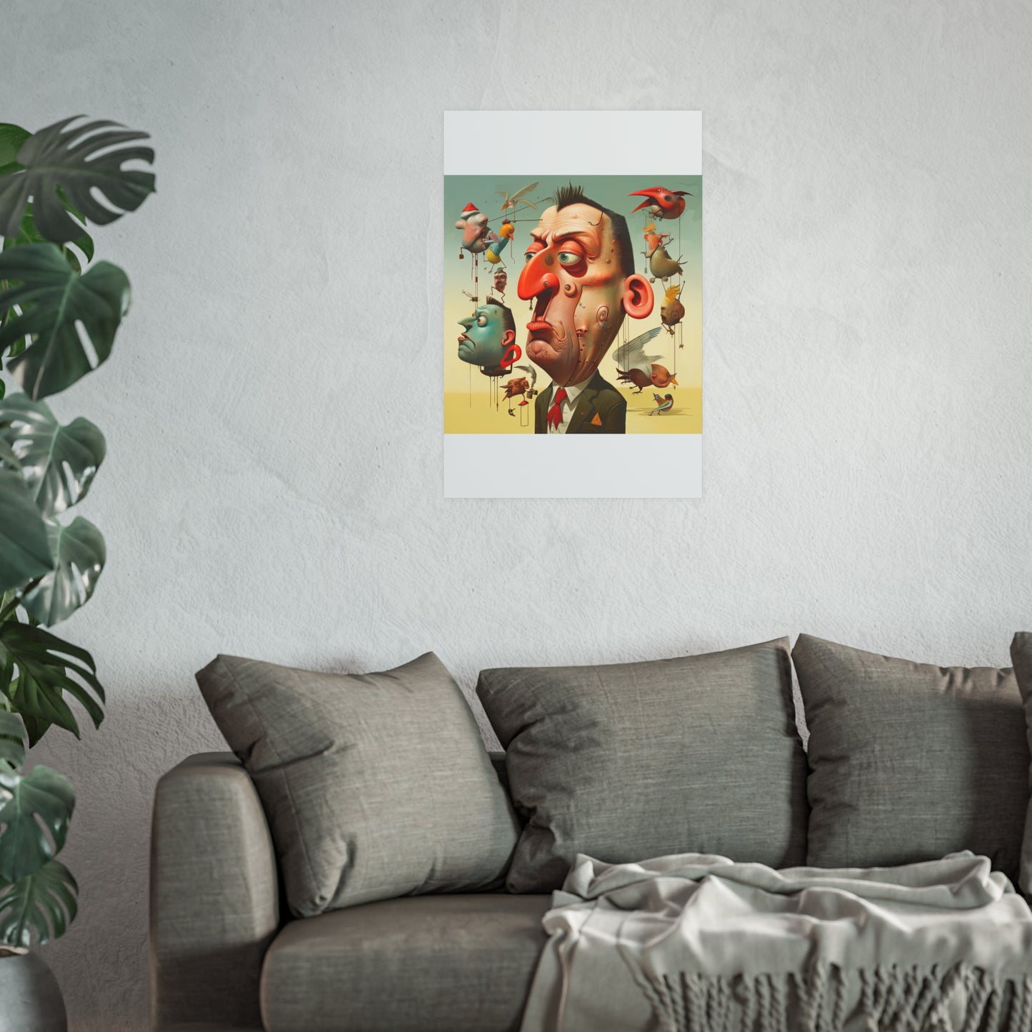 Satin and Archival Matte Posters: Weird Man