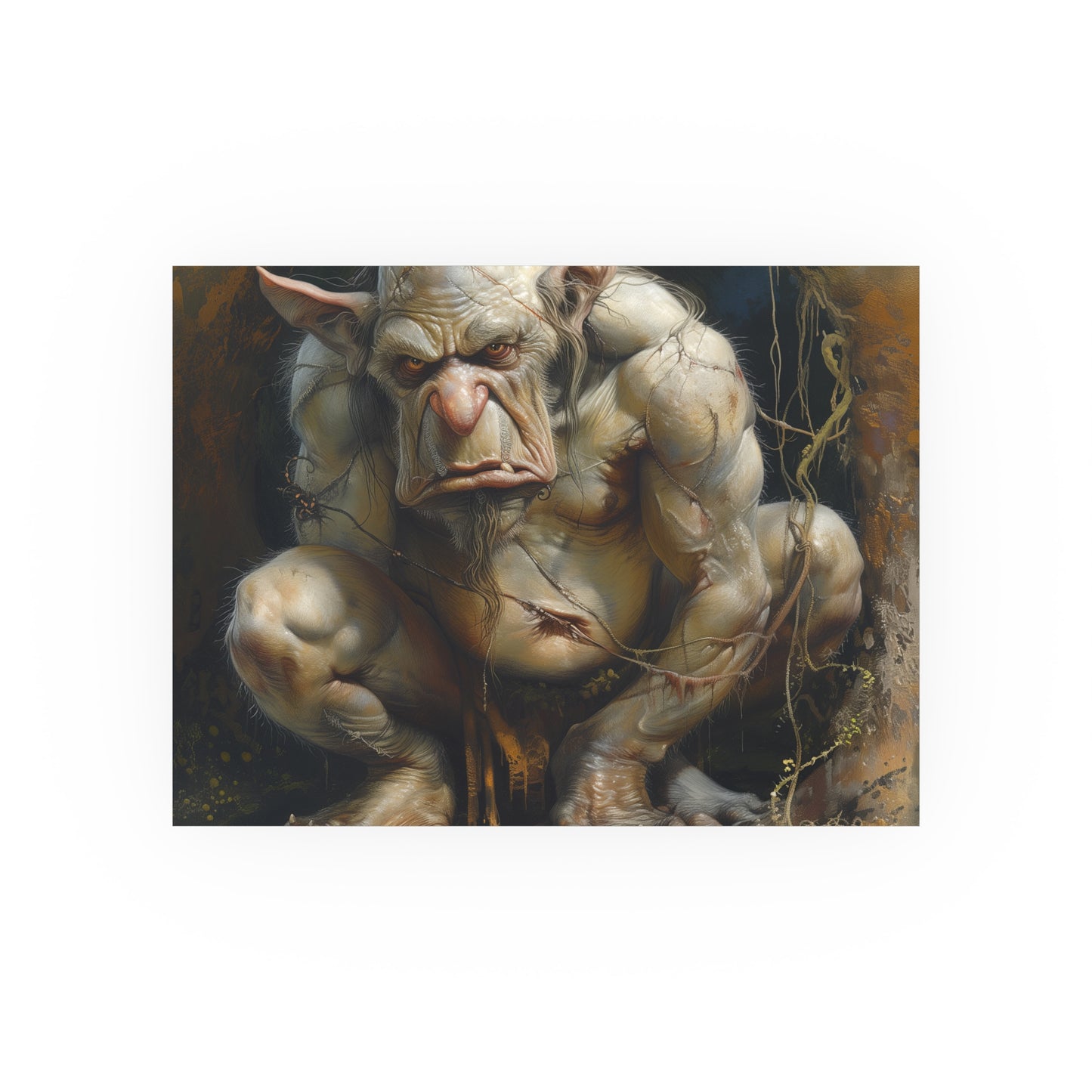 Satin and Archival Matte Posters: Nasty Troll