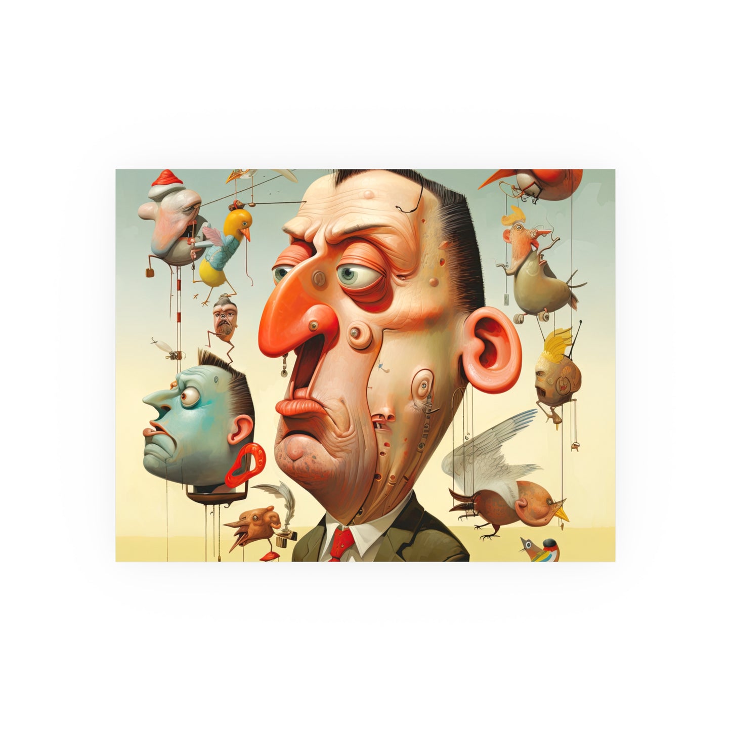 Satin and Archival Matte Posters: Weird Man