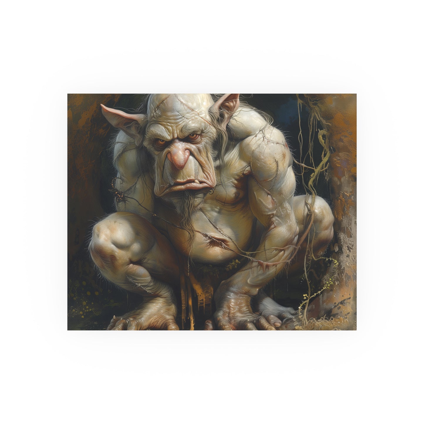 Satin and Archival Matte Posters: Nasty Troll