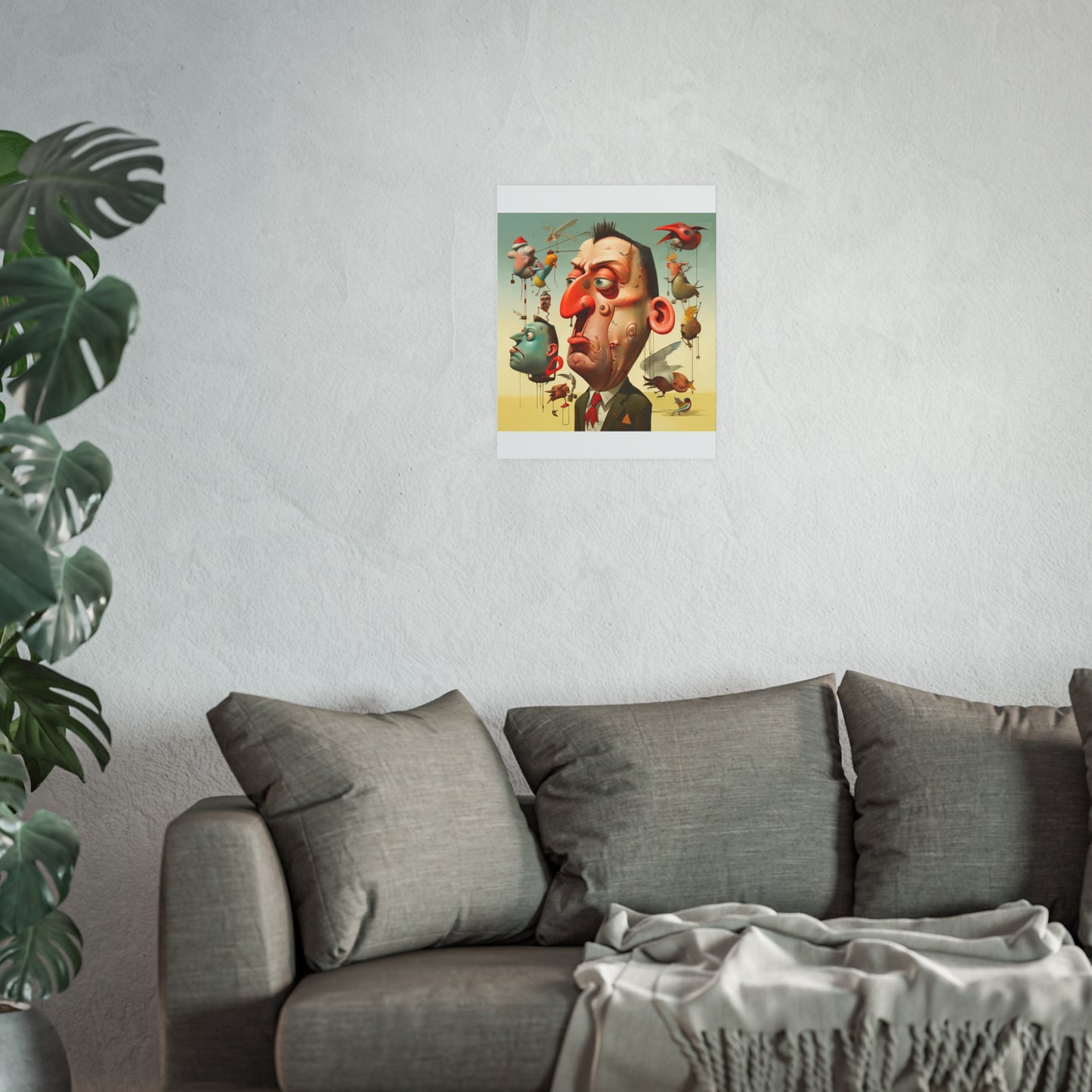 Satin and Archival Matte Posters: Weird Man