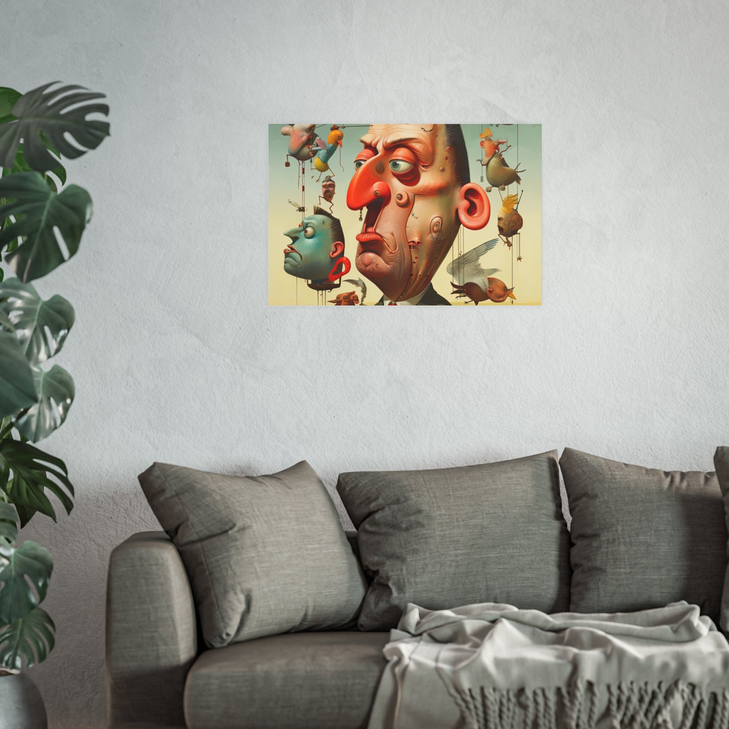 Satin and Archival Matte Posters: Weird Man