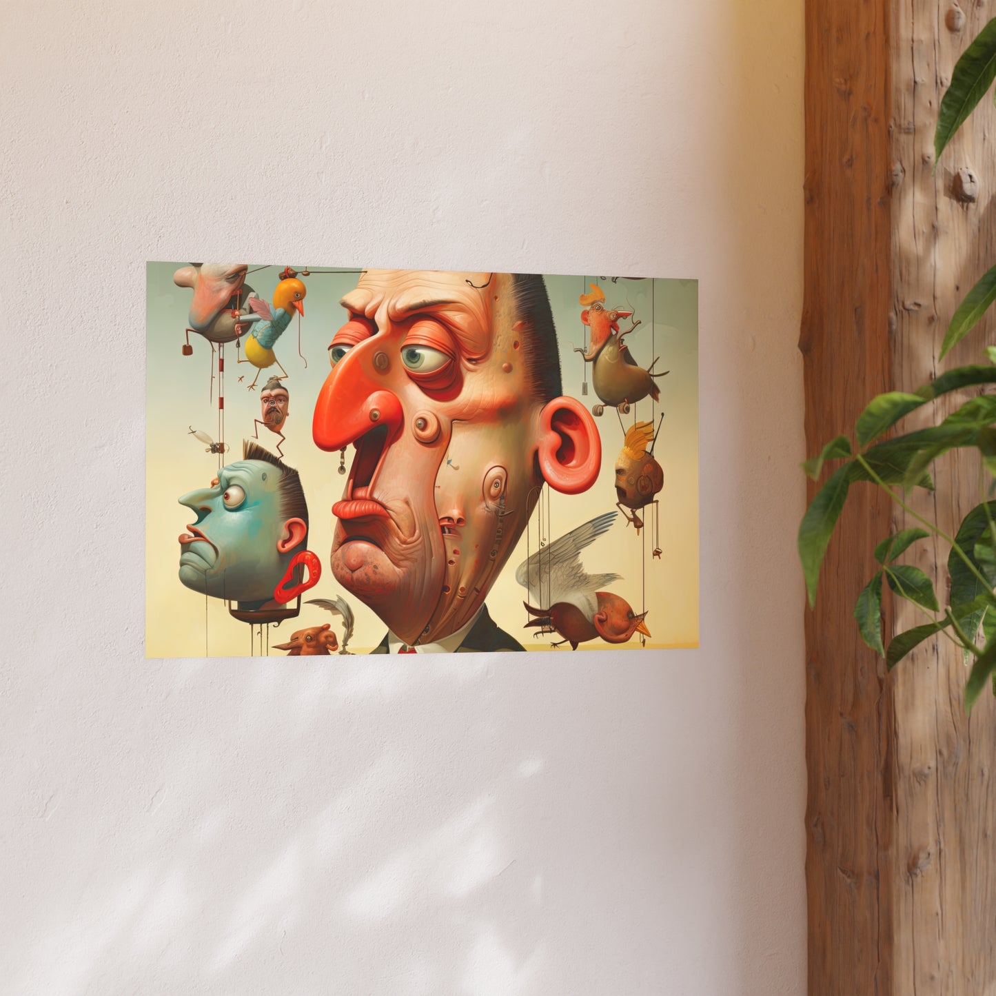 Satin and Archival Matte Posters: Weird Man