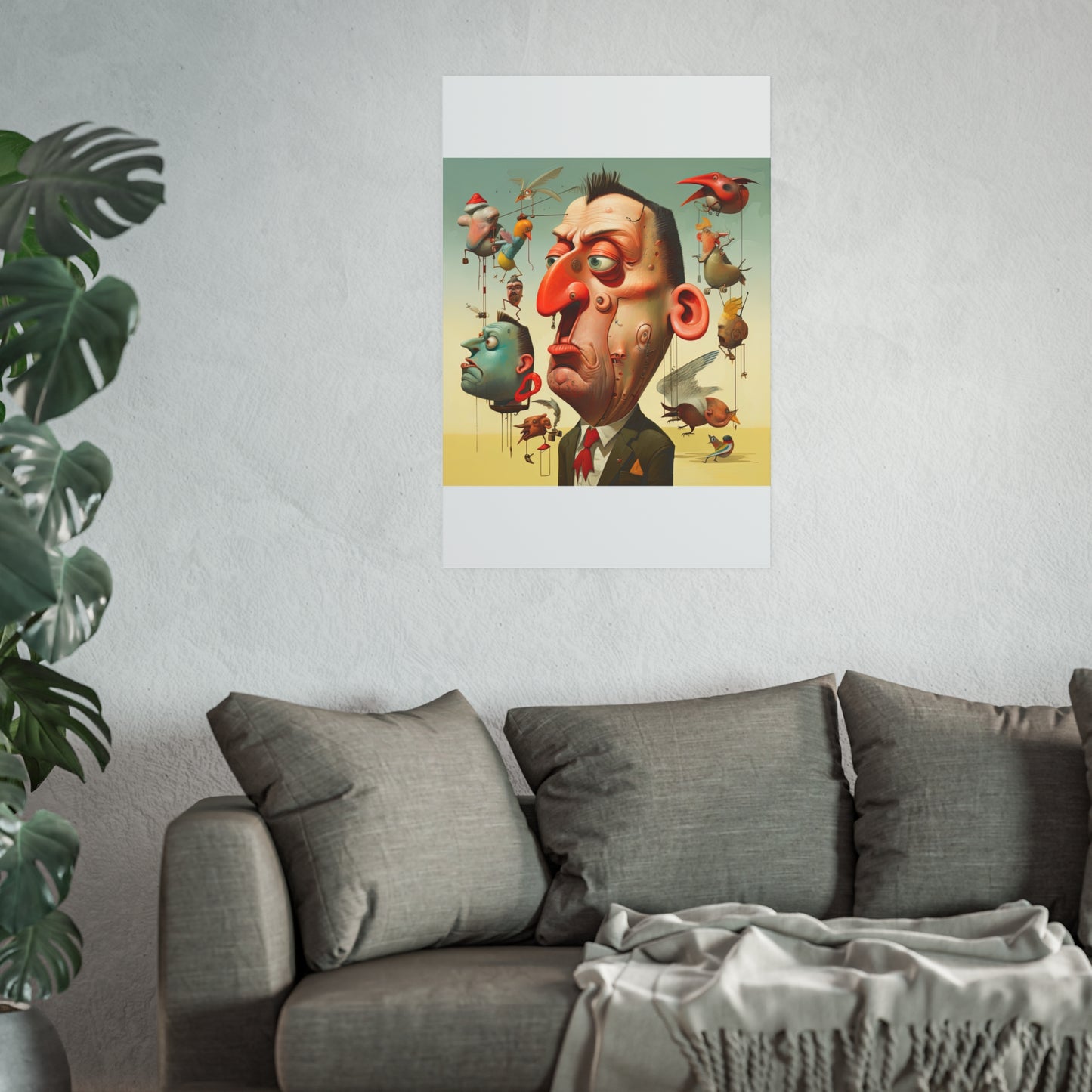 Satin and Archival Matte Posters: Weird Man