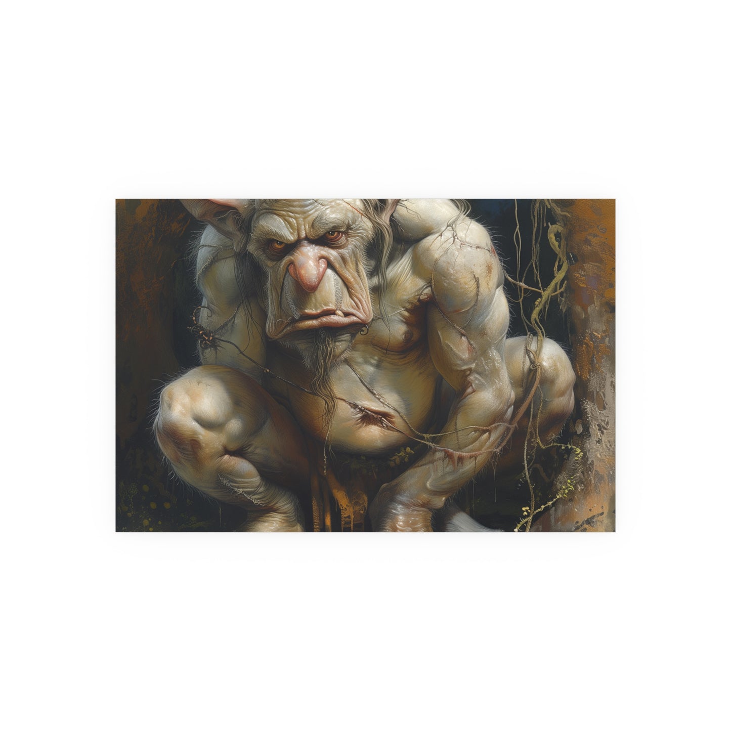 Satin and Archival Matte Posters: Nasty Troll