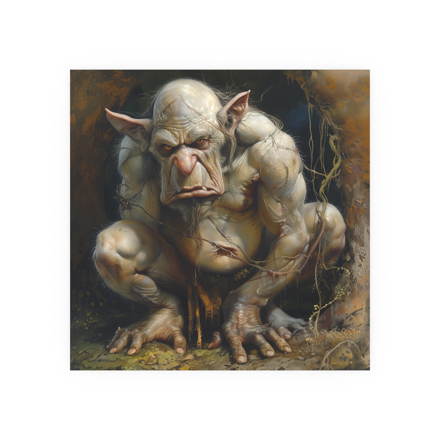 Satin and Archival Matte Posters: Nasty Troll