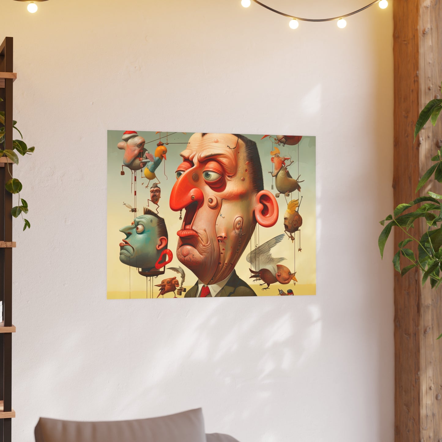 Satin and Archival Matte Posters: Weird Man