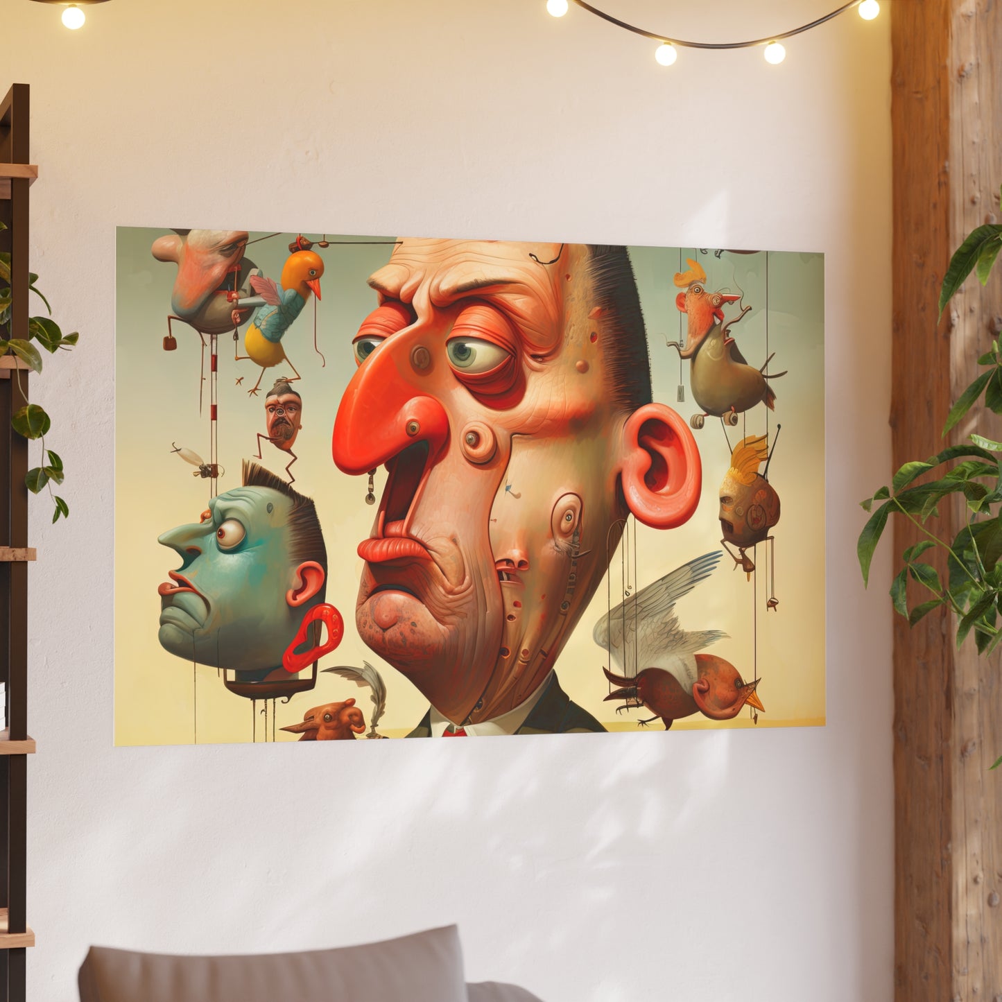 Satin and Archival Matte Posters: Weird Man