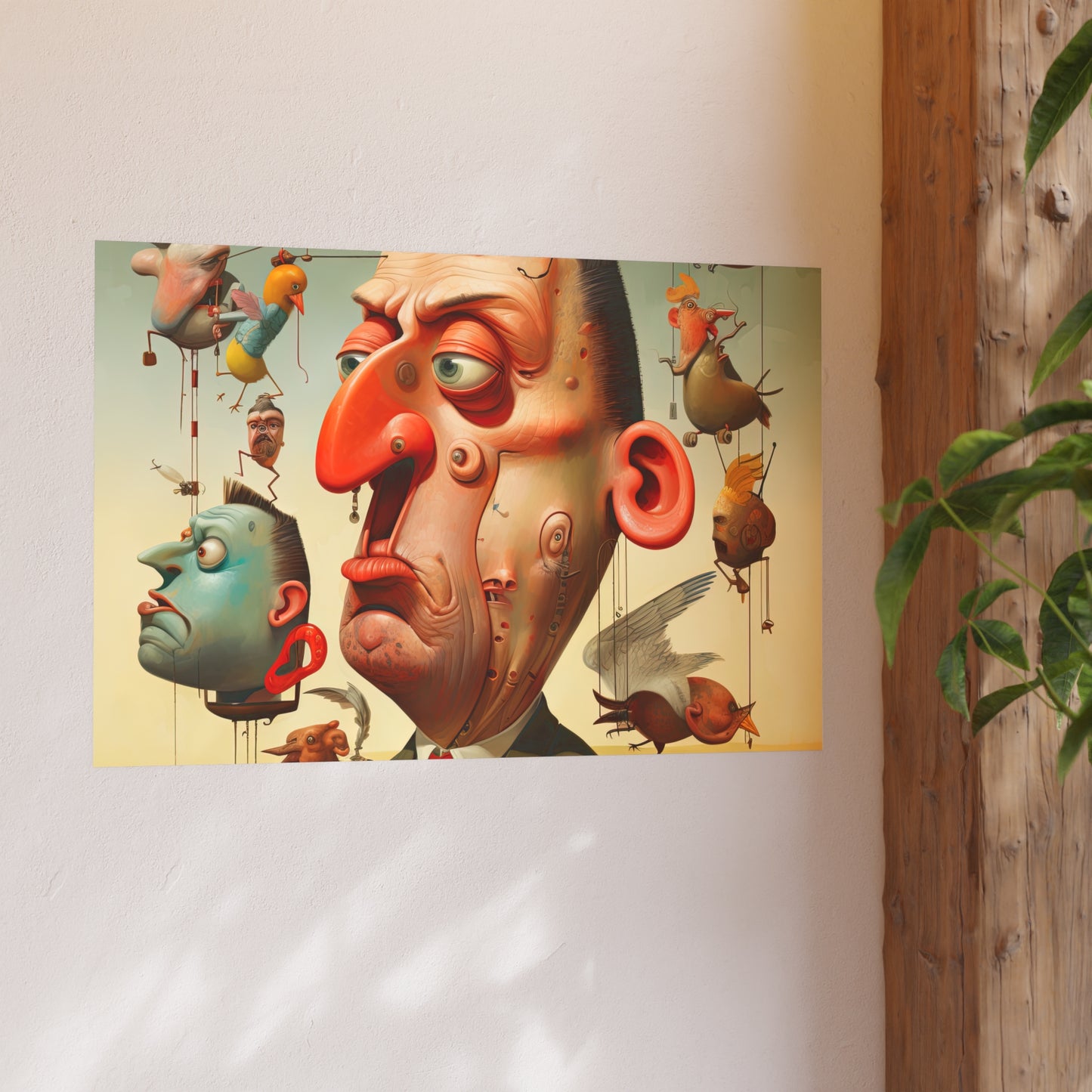 Satin and Archival Matte Posters: Weird Man