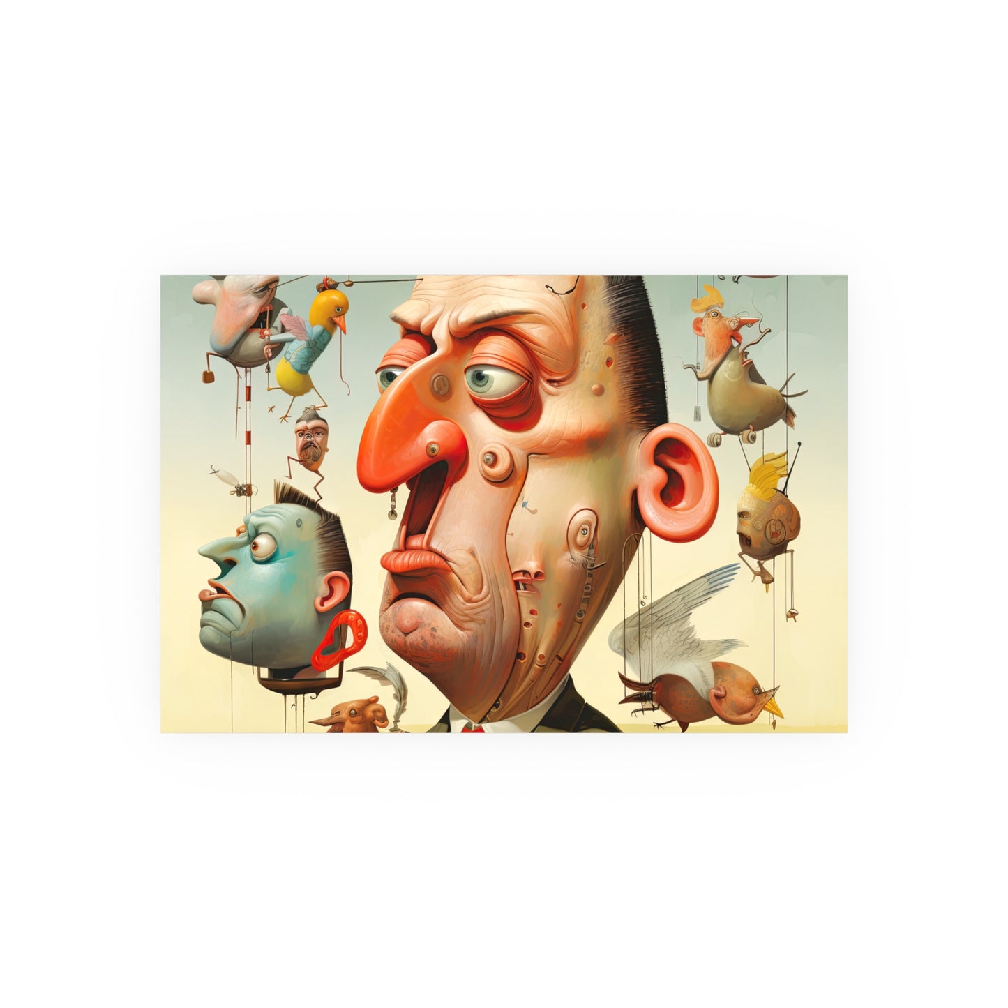 Satin and Archival Matte Posters: Weird Man