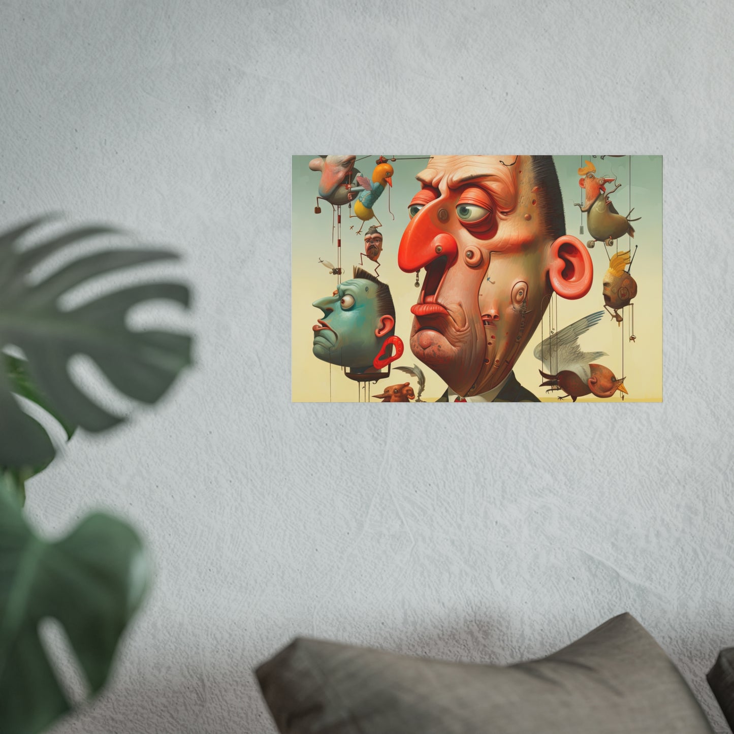 Satin and Archival Matte Posters: Weird Man