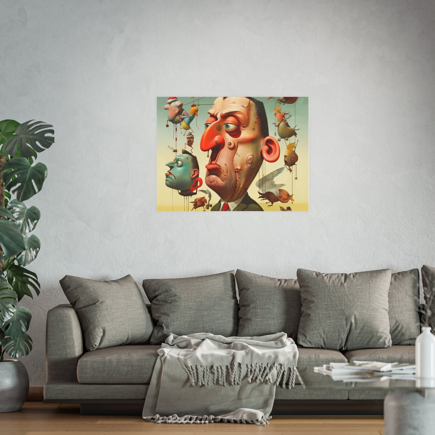 Satin and Archival Matte Posters: Weird Man