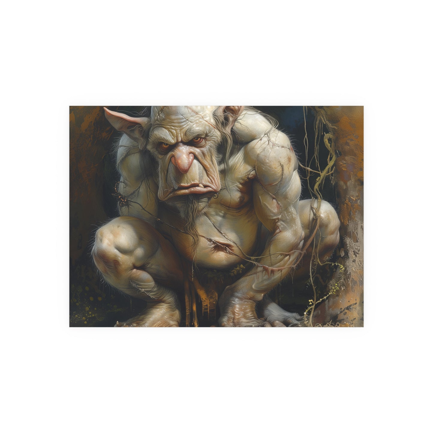 Satin and Archival Matte Posters: Nasty Troll