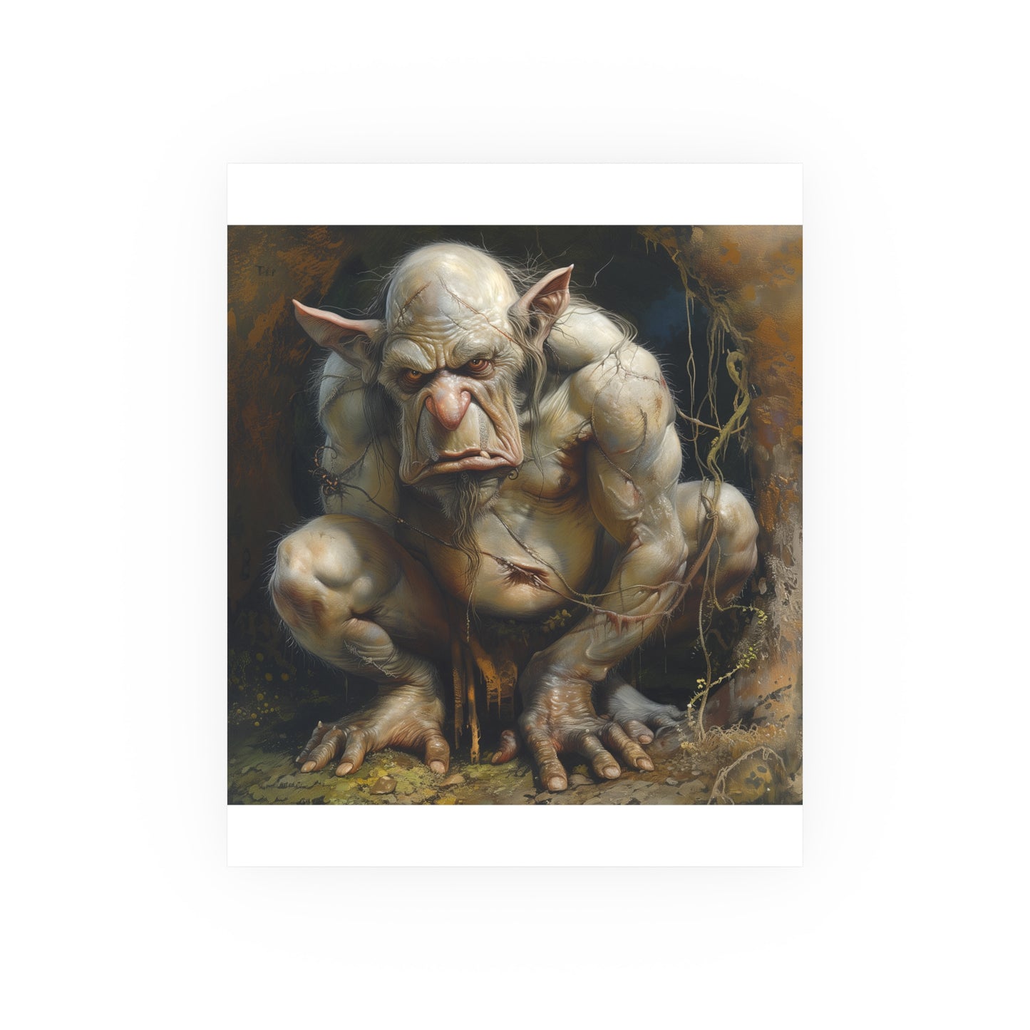 Satin and Archival Matte Posters: Nasty Troll