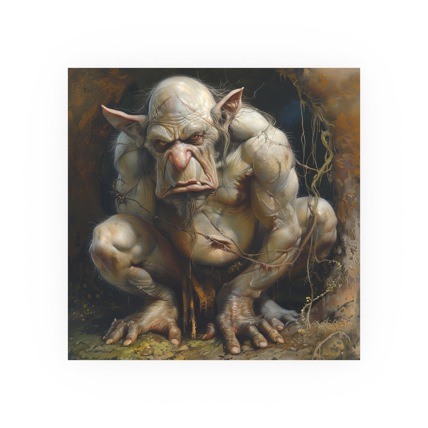Satin and Archival Matte Posters: Nasty Troll