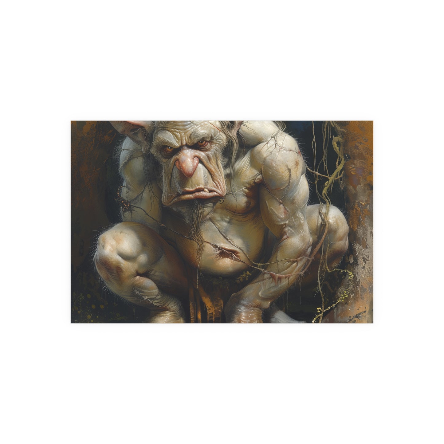 Satin and Archival Matte Posters: Nasty Troll