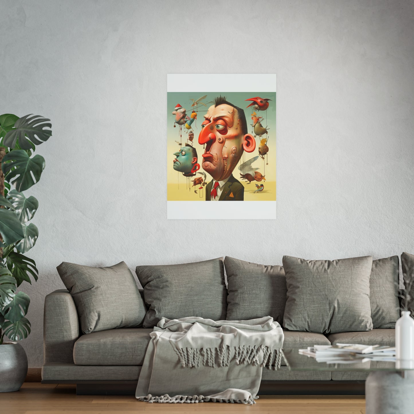 Satin and Archival Matte Posters: Weird Man