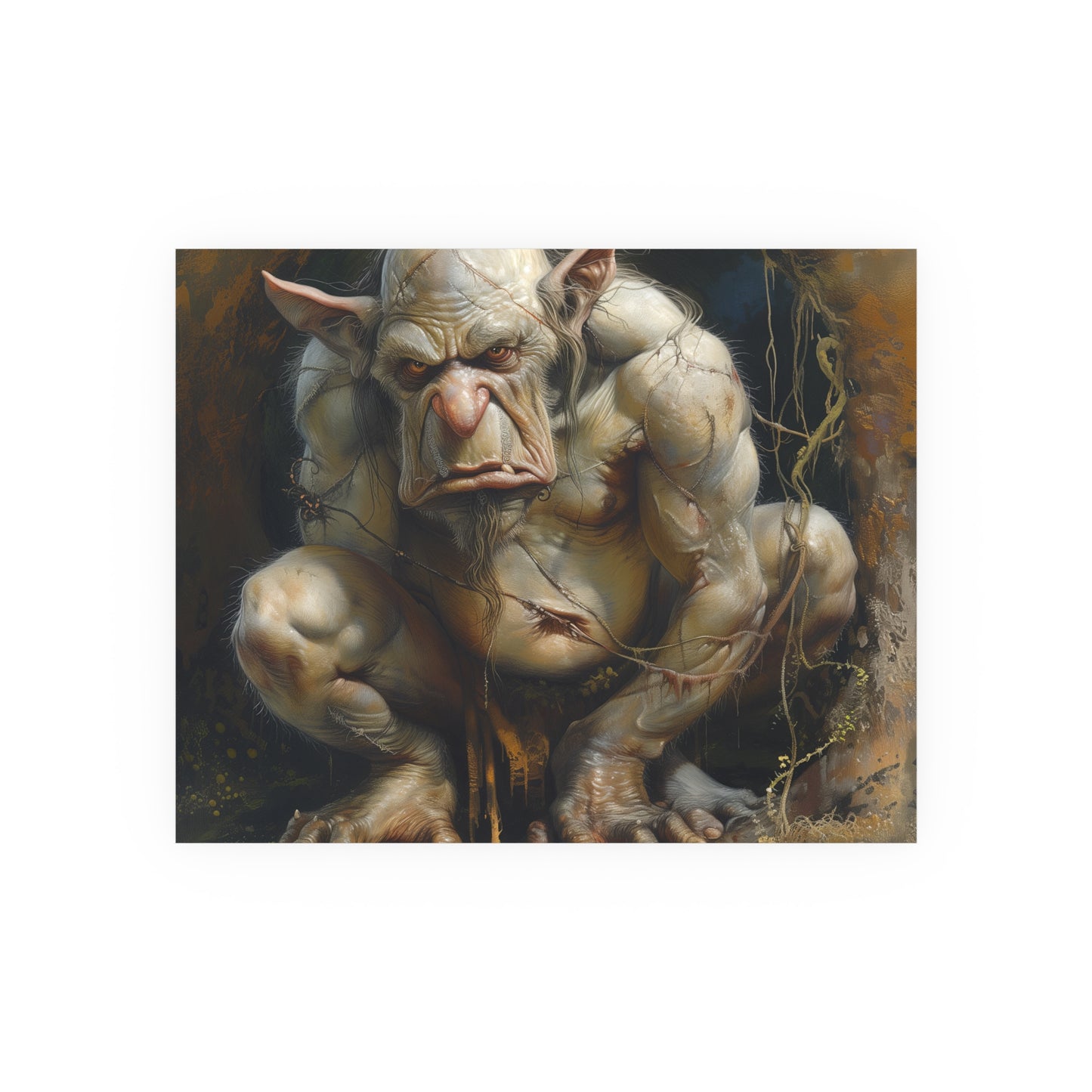 Satin and Archival Matte Posters: Nasty Troll