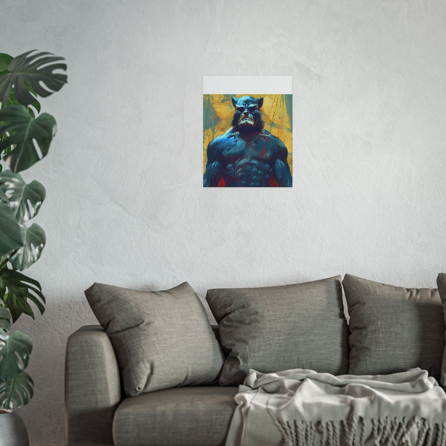 Satin and Archival Matte Posters: Beast (inspired by Marvel)