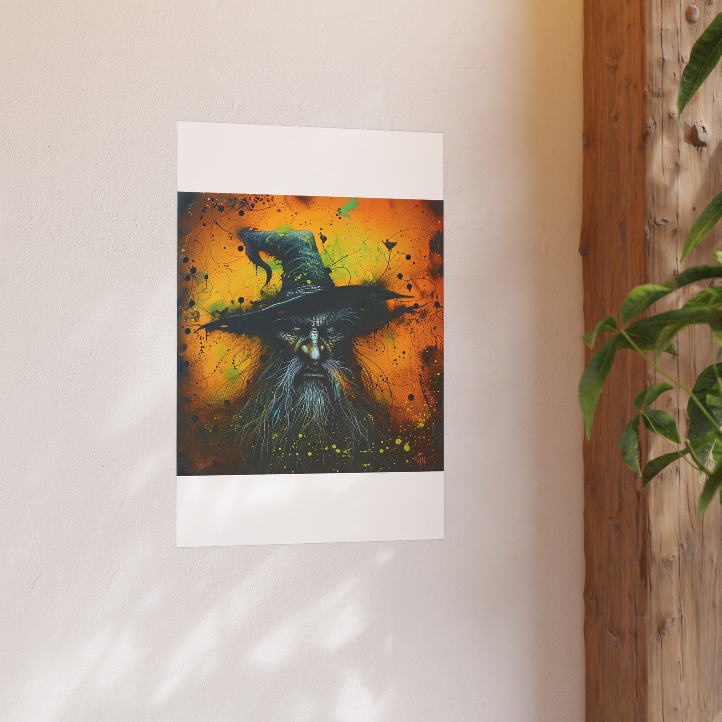 Satin and Archival Matte Posters: Wicked Wizard