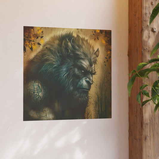 Satin and Archival Matte Posters: Beast (inspired by Marvel) 2