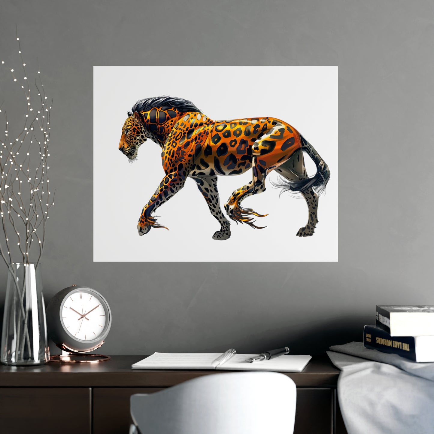 Matte Poster: Leopard/Stallion Hybrid