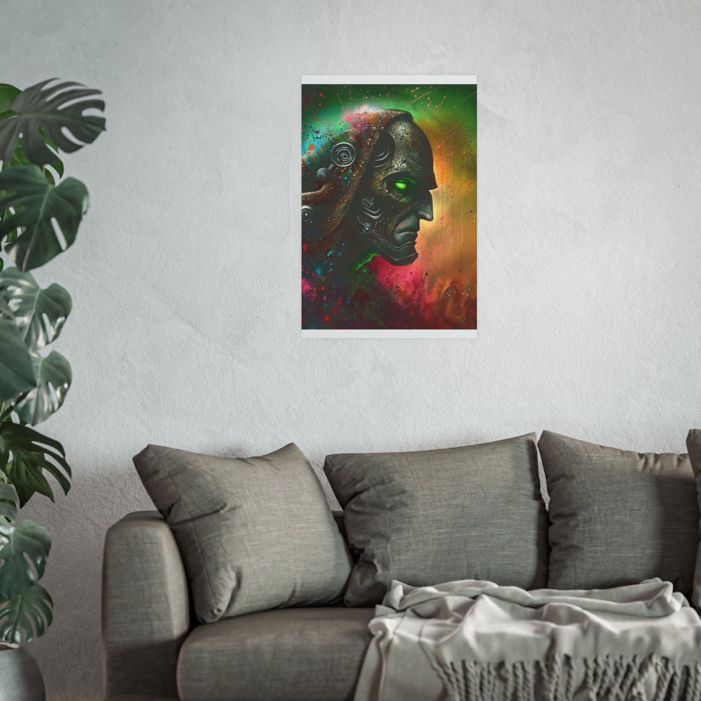 Satin and Archival Matte Posters: Doctor Doom (inspired by Marvel)