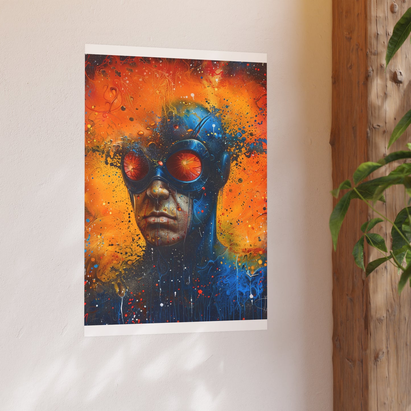 Satin and Archival Matte Posters: Cyclops (inspired by Marvel)