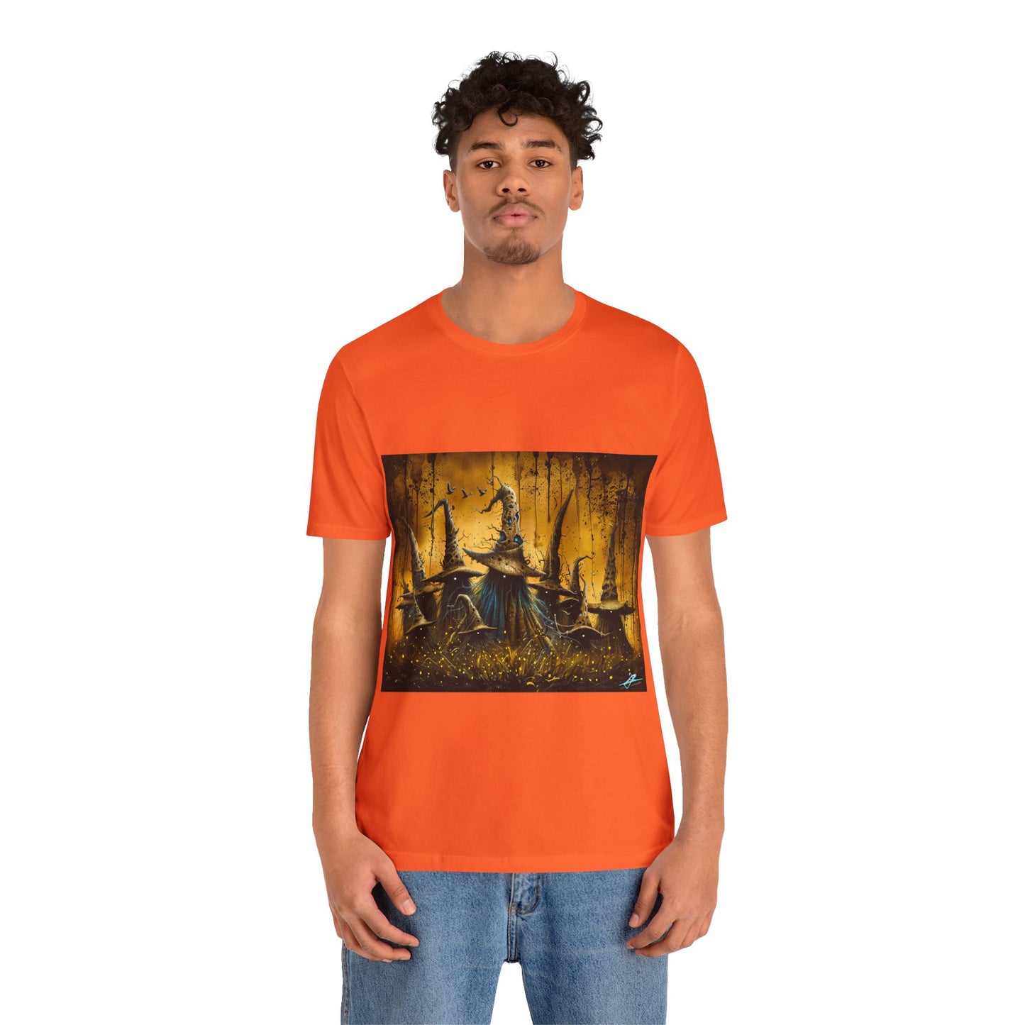 Unisex Jersey Short Sleeve Tee: Wizards and Witches #1