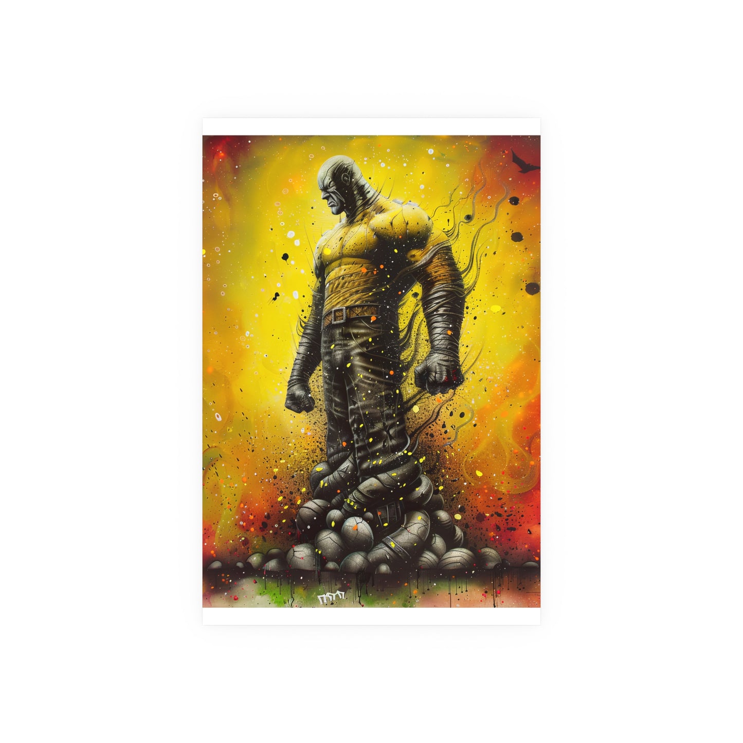 Satin and Archival Matte Posters: Colossus (inspired by Marvel)