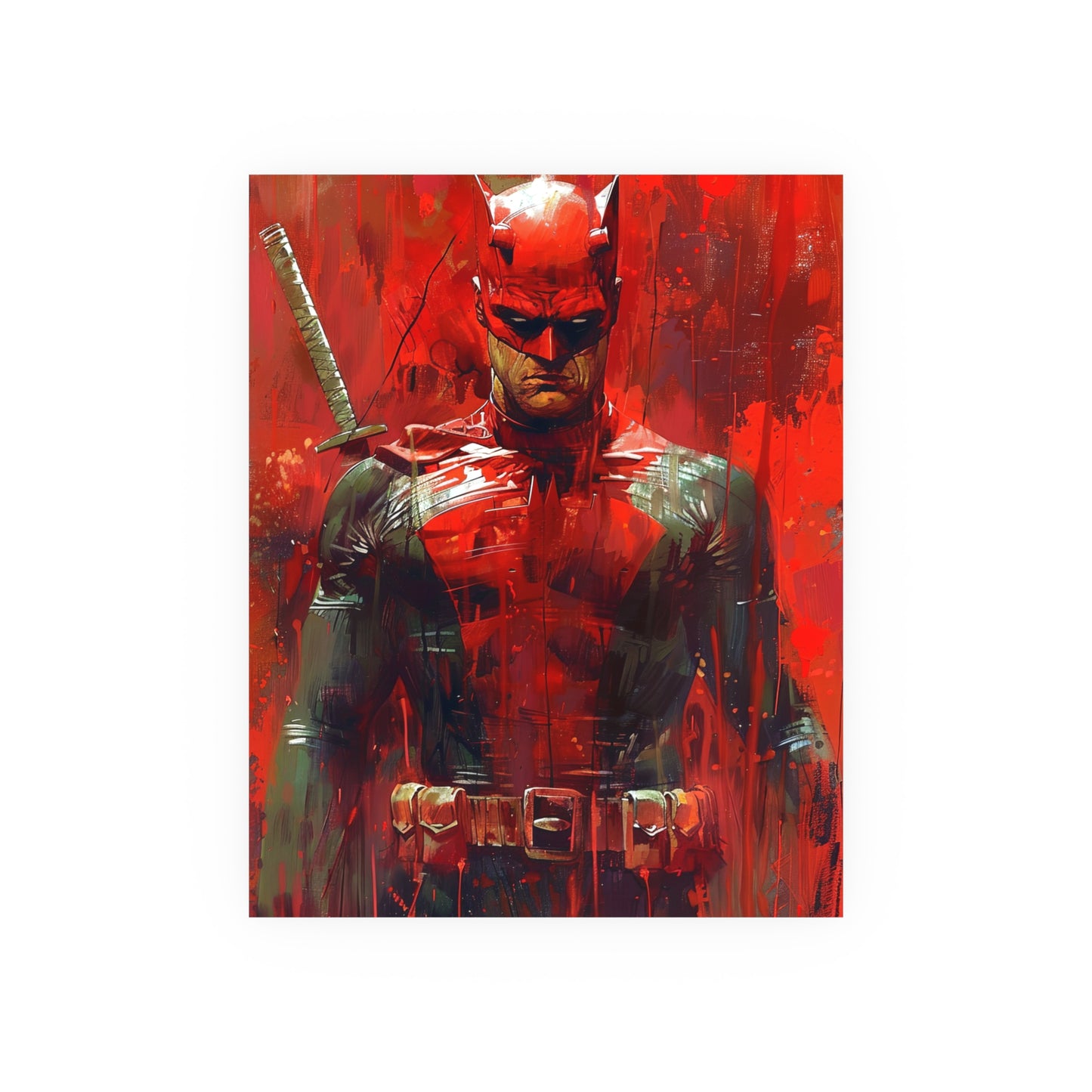Satin and Archival Matte Posters: Daredevil (inspired by Marvel)
